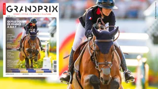 Favorite pour une sélection à Aix-la-Chapelle, Nina Mallevaey est en couverture du nouveau numéro du magazine GRANDPRIX.