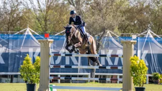 Malgré une médaille de bronze remportée lors des Mondiaux de Herning en 2022, Joseph Stockdale et Cacharel n'avaient encore jamais gagné de Grand Prix.
