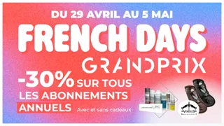 Profitez de l'offre en vous rendant sur notre site d'abonnement GRANDPRIX !