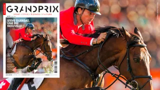 Steve Guerdat est en couverture du nouveau magazine GRANDPRIX, en kiosques dès aujourd'hui.