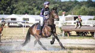 Mélis Massié a remporté le championnat de France Juniors, avec Candame de Lyrr.