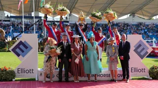 Les États-Unis ont remporté aujourd'hui la Coupe des nations du CSIO 5* de Dublin.