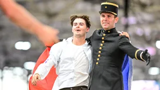 Quentin Jabet, ici aux côtés de Loïc Devedu, a été sacré champion du monde cet après-midi à Aix-la-Chapelle