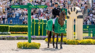 Ce dimanche, Richard Vogel aura l'opportunité de devenir le deuxième cavalier de l'histoire à remporter le Grand Chelem Rolex.