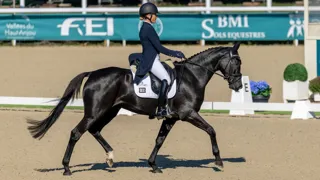 Lara de Liedekerke-Meier et Tara van Leliehof ont signé la meilleure prestation au premier jour du Mondial du Lion.