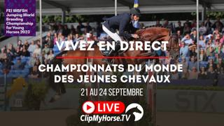 Suivez les championnats du monde des jeunes chevaux de jumping de Lanaken sur ClipMyHorse.tv cette semaine