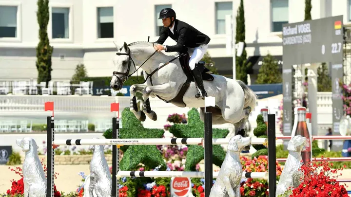 Très performant à Ocala sous la selle de Richard Vogel la semaine passée, Contendros pourrait bien compter au sommet du jumping mondial dans les années à venir