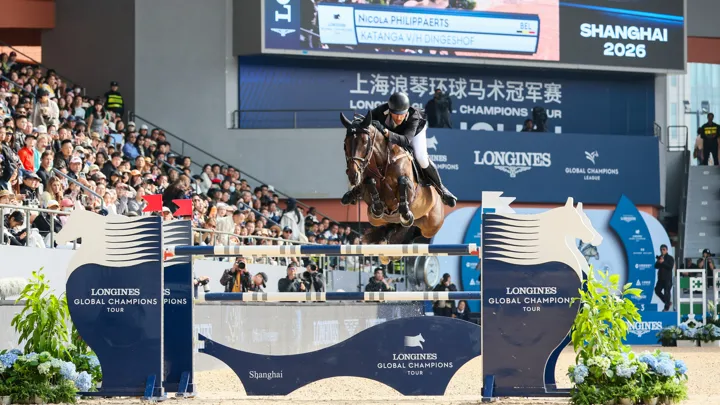 Nicola Philippaerts a mené Katanga van het Dingeshof à la victoire dans le Grand Prix 5* de Shanghaï
