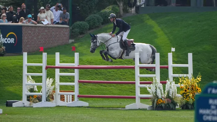 Pour sa première participation aux Masters de Calgary, Roy van Beek a signé un sans-faute dans le mythique Grand Prix Rolex, aux commandes de Cavoiro - H OLD.