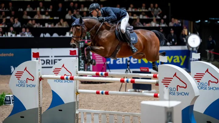 EIC Up Too Jacco Blue et Max Kühner ont remporté leur premier Grand Prix Coupe du monde aujourd'hui à Oslo.