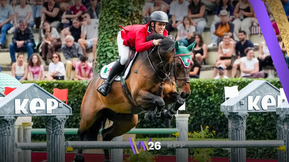 Avec Joep, Fernando Martinez Sommer va vivre son deuxième grand championnat avec le Mexique et fouler pour la première fois l’herbe mythique d’Aix-la-Chapelle.