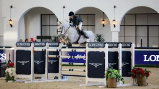 Ce Grand Prix, très exigeant bien au-delà du nombre d’efforts imposés aux couples, avait été remporté par la Brésilienne Luciana Diniz et Vertigo du Désert.