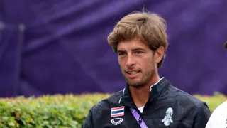Maxime Livio est fier du parcours de ses cavaliers thaïlandais, dont Korntawat Samran, dix-neuvième au classement provisoire avec Carouzo Bois Marotin.