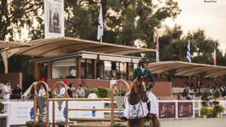 Abdullah Alsharbatly et Dubaï du Cèdre ont remporté ce vendredi le Grand Prix du CSIO 4*-W de Rabat.
