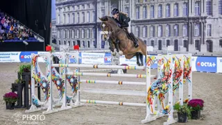 Barbara Schnieper et Coco G ont remporté leur plus belle victoire ce soir dans le petit Grand Prix à 1,50m de Liège.