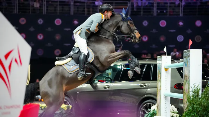 La jugulaire du casque de Simon Delestre  s’était détachée dans la dernière ligne du parcours, ce dont le jury ne s’était pas rendu compte sur le coup.