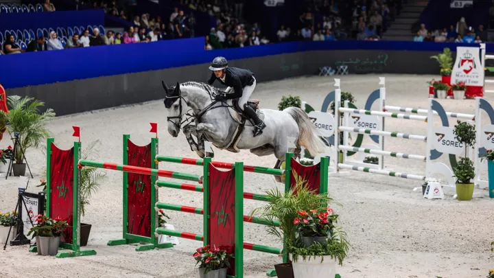 Avec Haristo du Gué, Arthur le Vot a participé à son cinquième CSI 5* à El Jadida.