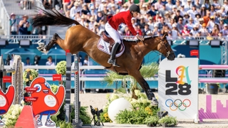 Karl Cook, médaillé d’argent par équipes à Paris sur Caracole de la Roque, avait plébiscité les installations de Santa Anita, où il a gagné un Grand Prix Coupe du monde le 23 novembre.