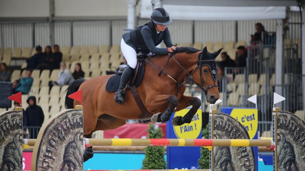 Julia Mermillod Baron peut compter sur Giulietta des Cabanes pour évoluer sportivement.