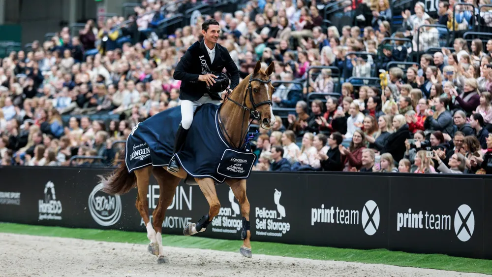 Après Leipzig, Steve Guerdat et Albführen's*Iashin Sitte ont mis Helsinki à leur botte. 