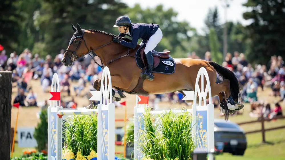 Grâce à Origa v/h Zuid-Pajottenland, Adrienne Sternlicht a célébré sa première victoire en Grand Prix 5*.