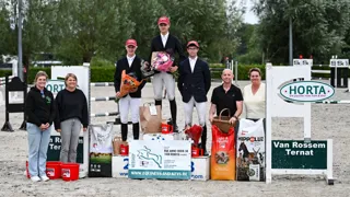 U25 Masters vol spanning: Van Rossem pakt winst met Little Star D’Ysenbeeck Z