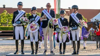Belgische dressuurteam is klaar voor het Europees Kampioenschap