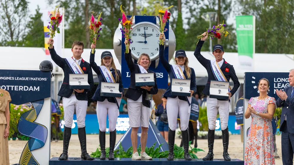 La Grande-Bretagne est montée sur la première marche du podium à Rotterdam. 