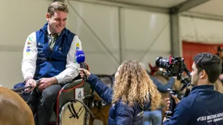 Dries Degrieck zorgde voor een drie op drie