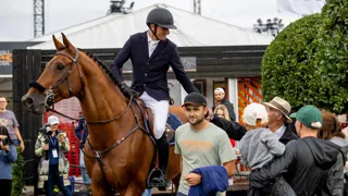 Gregory Wathelet sprong naar een tweede plek