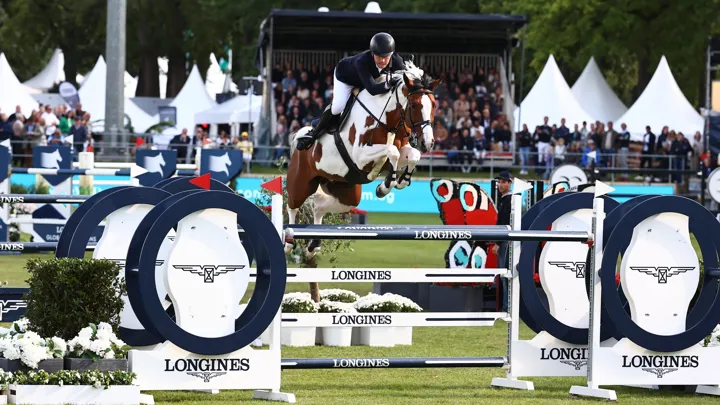 Gerrit Nieberg et Ping Pong van de Lentamel ont décroché leur première victoire en Grand Prix 5* à Riesenbeck