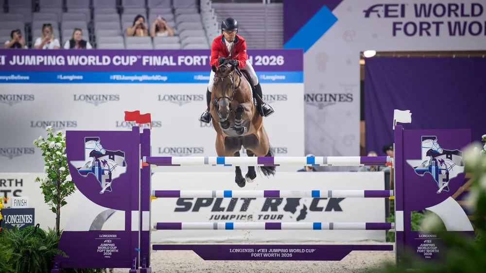 Kent Farrington s'est installé en tête des opérations à Fort Worth, où a débuté la finale Longines de la Coupe du monde.