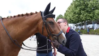 Nouveau visage de l’équipe de France de para-dressage, Vincent Brunet a disputé ses premiers grands championnats à Aix-la-Chapelle avec Drazic.