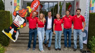 Eventing, klein team, grote familie