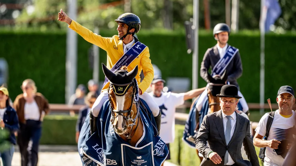 Yuri Mansur n’est pas près d’oublier ce 6 septembre, date de la première victoire en Grand Prix 5* de son cher Vitiki.