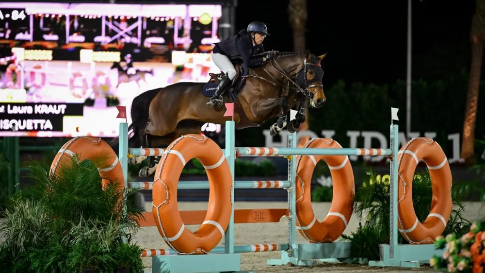 Laura Kraut et Bisquetta ont remporté leur deuxième Grand Prix 5* de la saison, le week-end dernier en Californie.