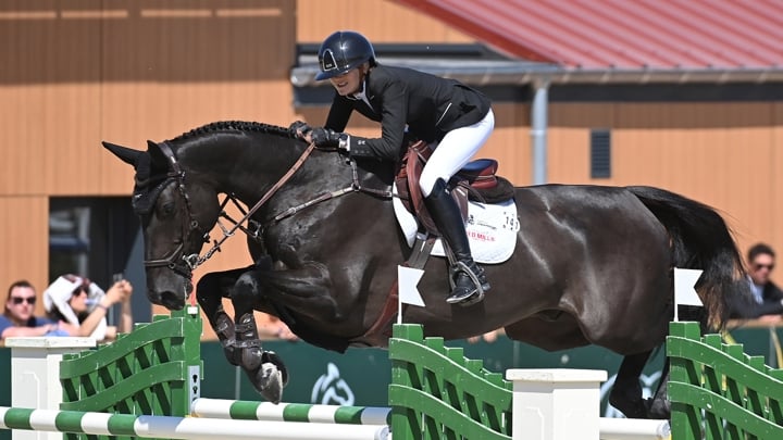 Avec Be Golden Lynx, Georgia Tame pourrait bien retrouver les grands championnats avec l'équipe britannique de saut d'obstacles.