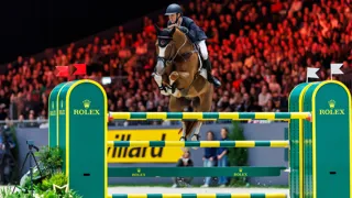 Gilles Thomas vorig jaar aan het werk met Ermitage Kalone tijdens de Rolex Grand Prix van Genève