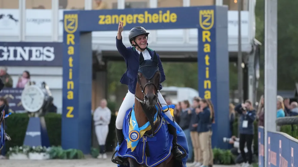 For Chacco a donné le sourire à sa cavalière, Marriet Smit-Hoekstra.