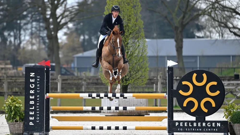 King Edward Ress a repris la compétition, jeudi 2 avril à Peelbergen.