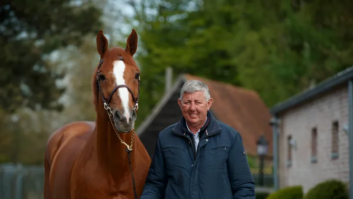 Emerald en Chacco-Blue. Beide hengsten leverden elk zes goedgekeurde zonen