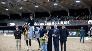 Larissa Pauluis zorgde voor een Belgische overwinning