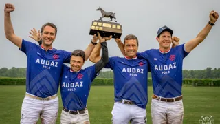Nicolas Constant, Côme Dubois, Jota Chavanne et Brieuc Rigaux, vainqueurs de la Coupe PGH.