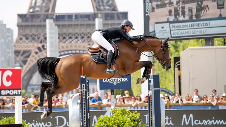 Andiamo Semilly lors du CSI5* de Paris en 2019