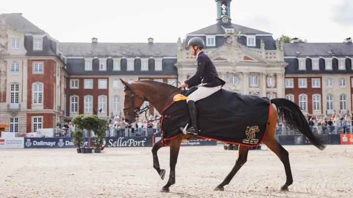 Gerrit Nieberg et Kalocia, alias Ib Queen, ont confirmé leur belle entente en s’imposant dans le Grand Prix 4* de Münster.