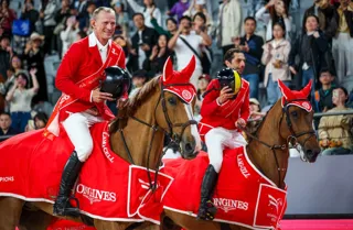 Composée de Peder Fredricson et Yuri Mansur, l'équipe des As de Monaco a devancé celle des Riesenbeck International.