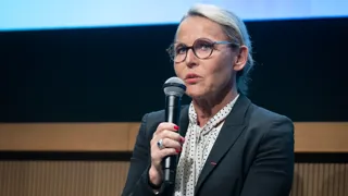 Sylvie Robert, présidente de GL events Equestrian Sport, présente le programme de la nouvelle édition d'Equita Lyon.