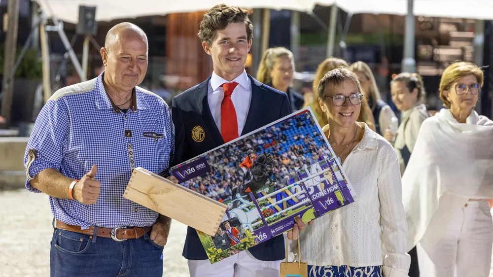 Thibeau Spits behoudt ruime voorsprong op FEI U25 Ranking