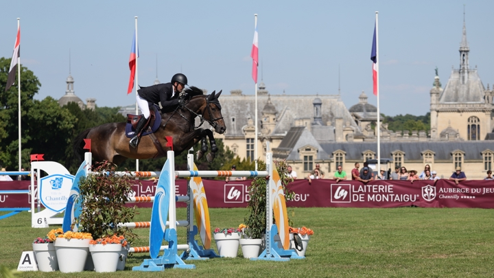 Marc Dilasser et son fidèle Arioto ont survolé le Grand Prix 4* de Chantilly Classic. 