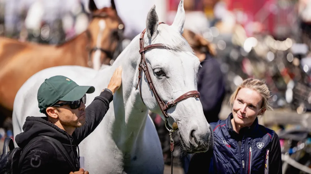En juillet, le numéro un mondial Kent Farrington a passé une tête en Europe.